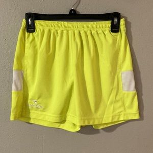 High-vis Diadora shorts, size Small